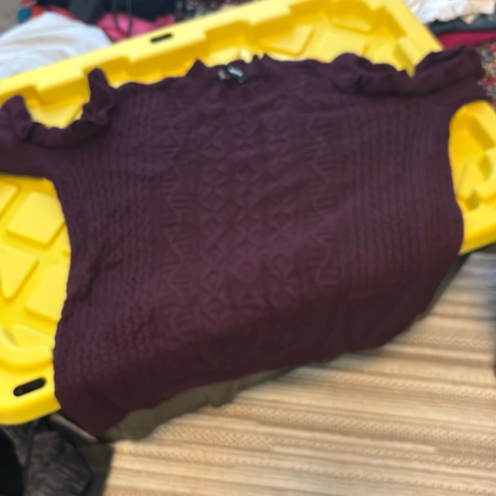 Great purple sweters